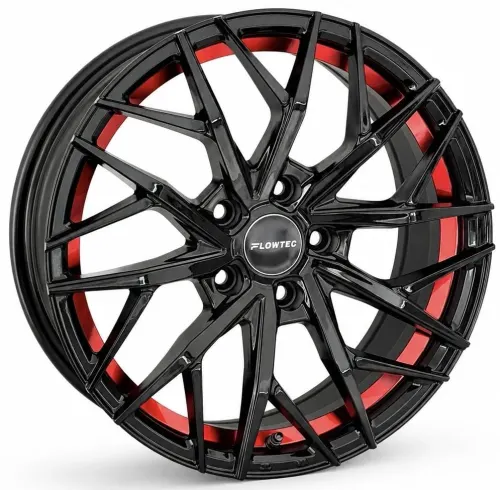Jantă aliaj R17 negru FLOWTEC Venti — 5×112, ET35