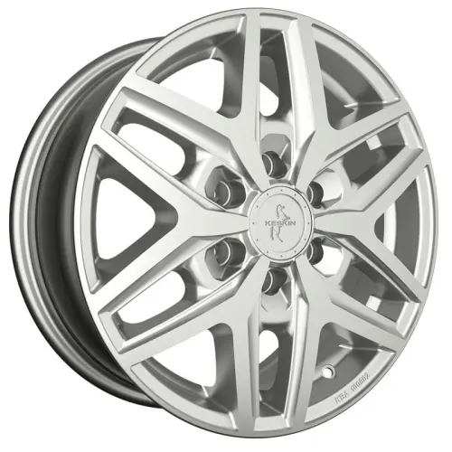 Jantă aliaj R16 argintiu Keskin Tuning Kt C1-5L — 5×160