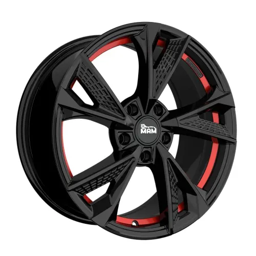 Jantă aliaj R17 negru MAM RS6 — 5×112, ET45