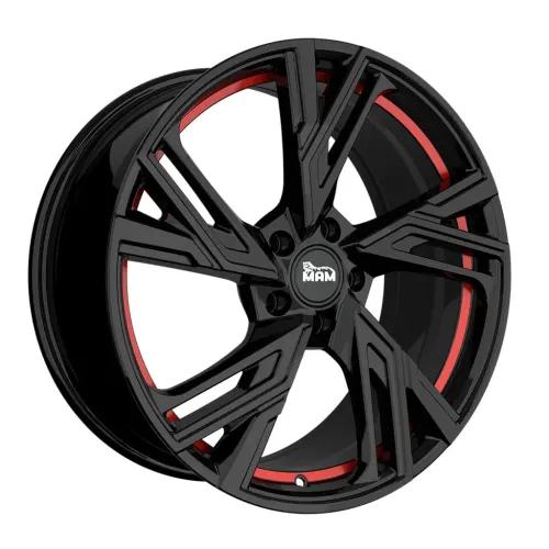 Jantă aliaj R17 negru MAM RS5 — 5×114.3, ET30