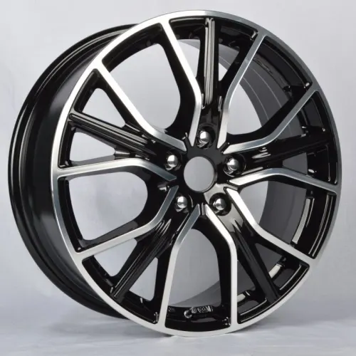 Jantă aliaj R18 negru față șlefuită WSP Design Italy WD004 Zurich — 5×112