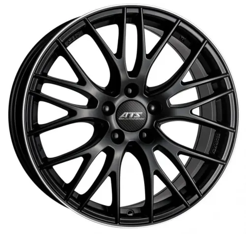 Jantă aliaj R19 negru față șlefuită ATS Perfektion — 5×108