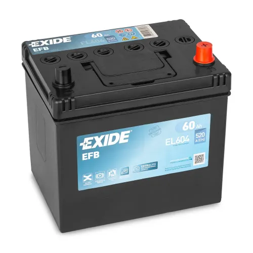 Acumulator Start-Stop EFB 60 Ah Exide 520 A Pornire