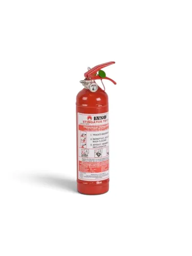 Stingător Auto cu Pulbere P1, 1 kg, cu Manometru