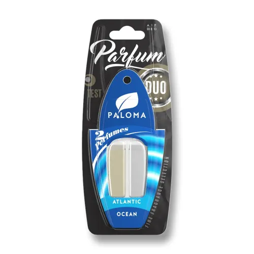 Odorizant auto Paloma Parfum Duo Atlantic & Ocean 2×3ml