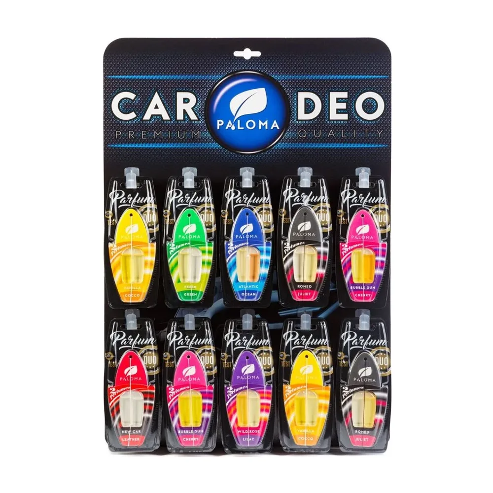 Odorizant auto Paloma Duo Display 45 buc