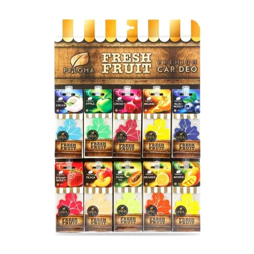 Odorizant Paloma Gold Fruit Display 90 buc