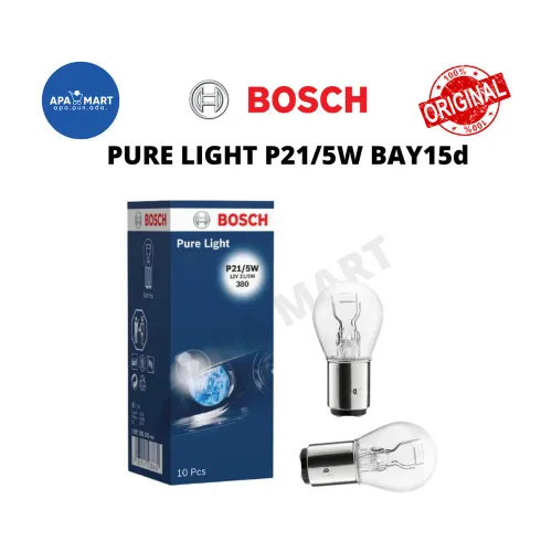 Bec auto P21/5W- BAY15d 12V 21/5W - set de 10 Carguard