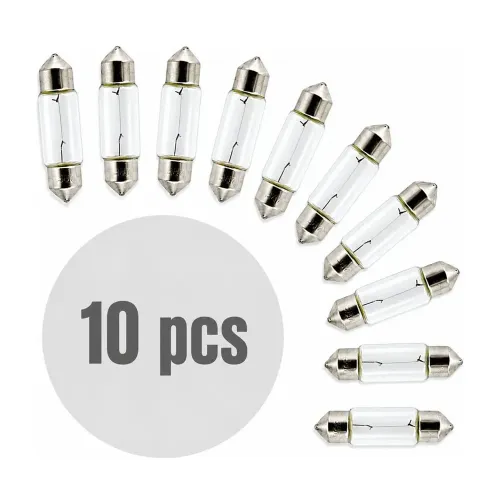 Bec auto C5W- 11×35mm 12V 5W - set de 10 Carguard