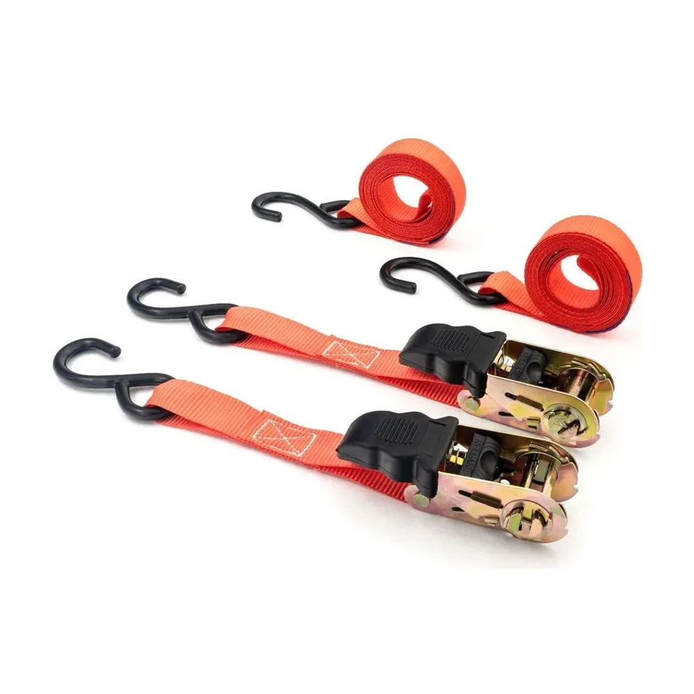 Set 2 chingi cu clichet, rezistență la 680 kg/chingă – 25 mm × 3 m Carguard