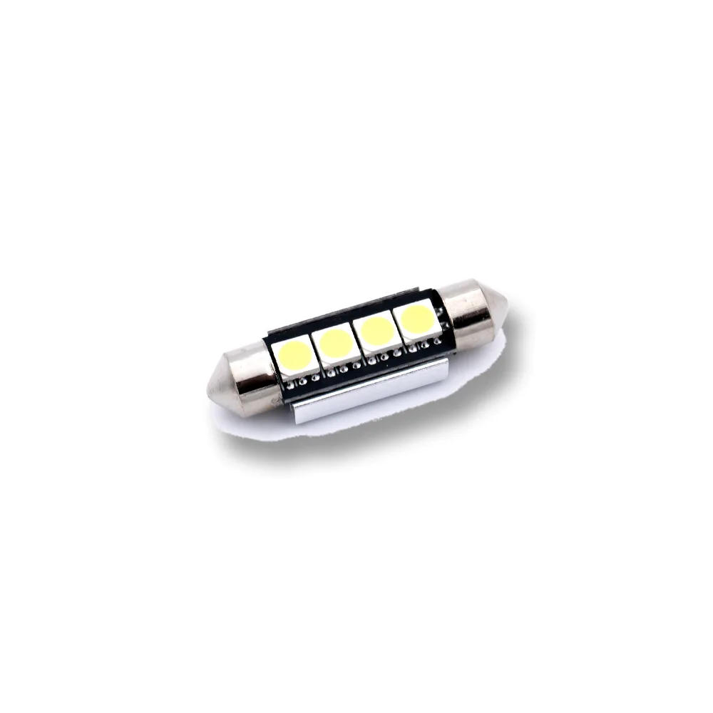 Pachet 10 Leduri auto Sofit 39mm 1.5 W Carguard