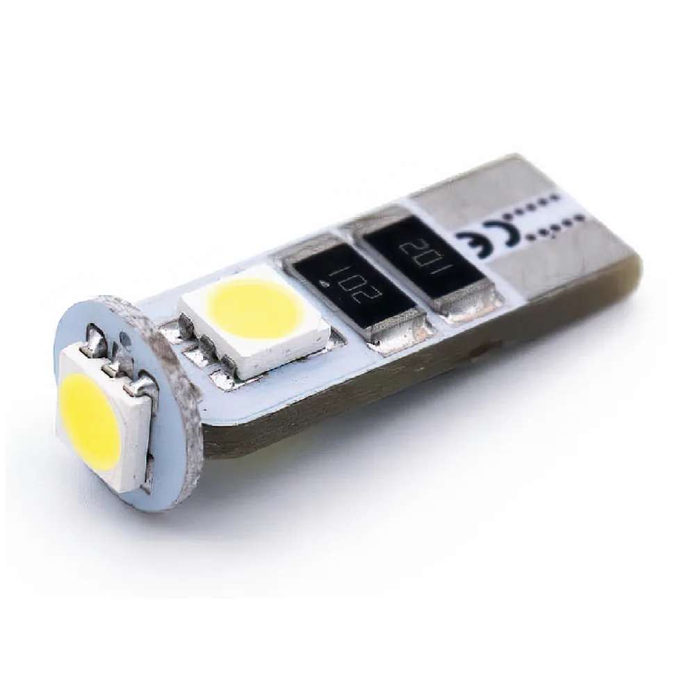 Pachet 10 Leduri auto pozitie can-bus T10 3W Carguard 54 lm