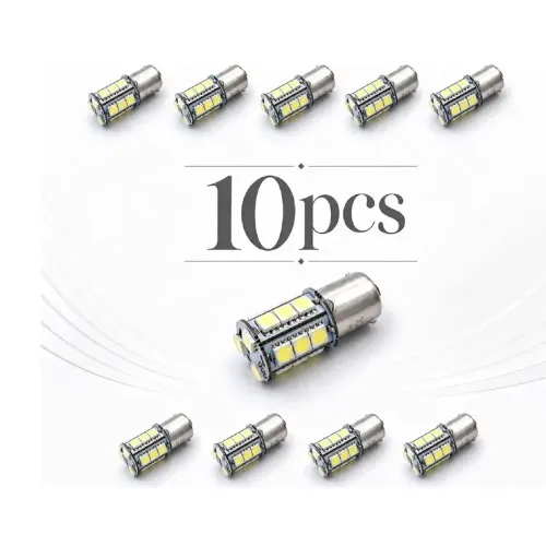 Pachet 10 Leduri de frână BA15S - 5W Carguard