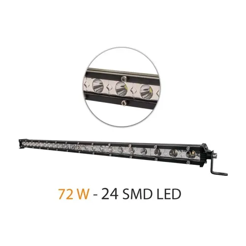 Bară Led Auto Off Road - 72W - 24 SMD LED Carguard