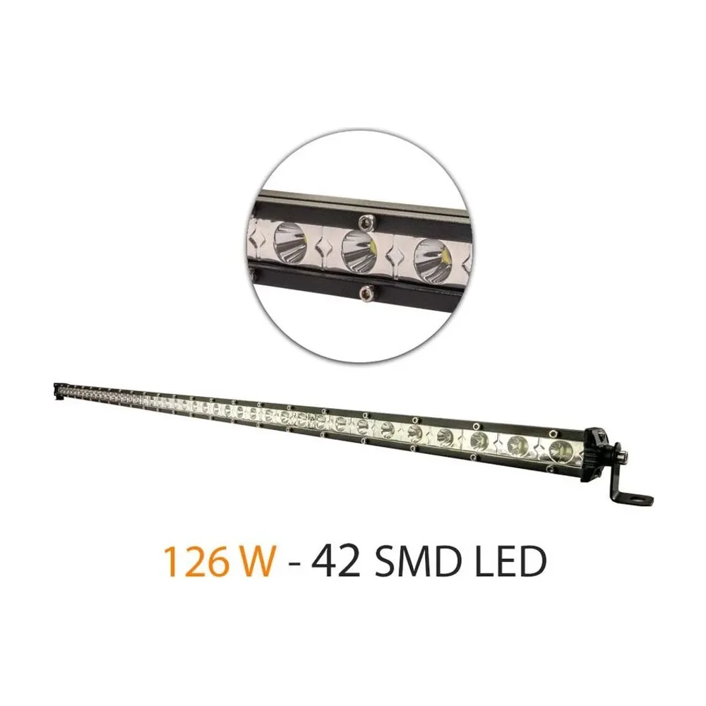 Bară Led Auto Off Road - 126W - 42 SMD LED Carguard