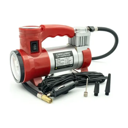 Compresor auto 12V – 30 L/min – 150 Psi – carcasă metal + LED frontal Carguard