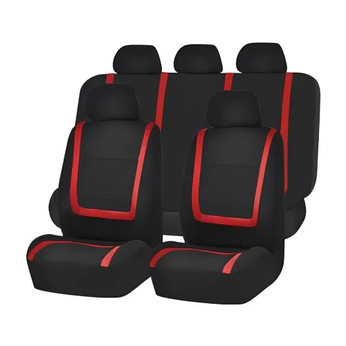 Huse universale pentru scaune auto - roșii Carguard