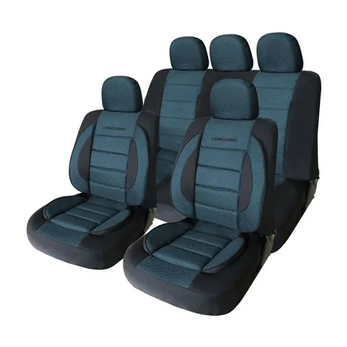 Huse universale premium pentru scaune auto albastru+negru Carguard
