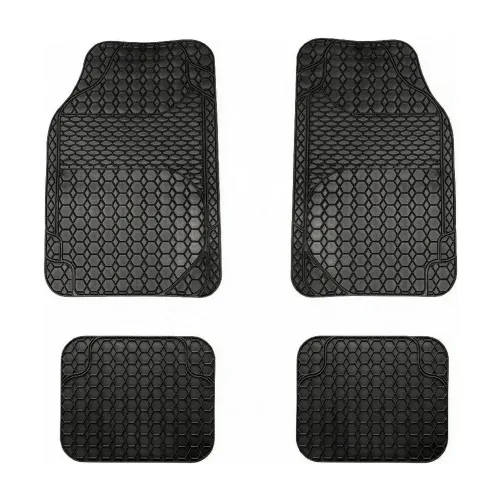 Covorașe auto universale ajustabile – 68×44 cm / 44×34 cm PVC – negru Carguard