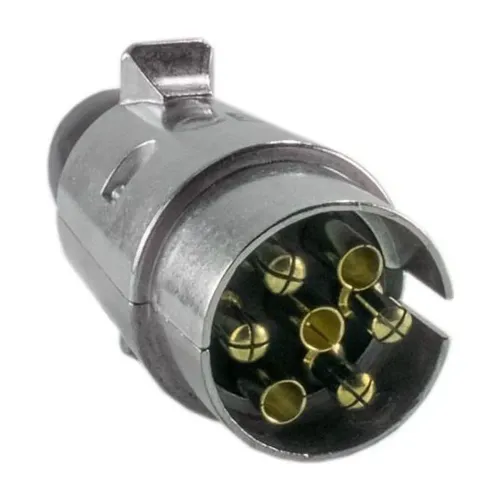 Mufă metalică remorcă 7 pin 12V pentru remorcă sau trailer Carguard