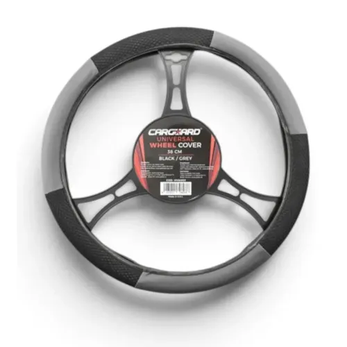 Husă Volan Carguard Ø38 cm, Negru-Gri