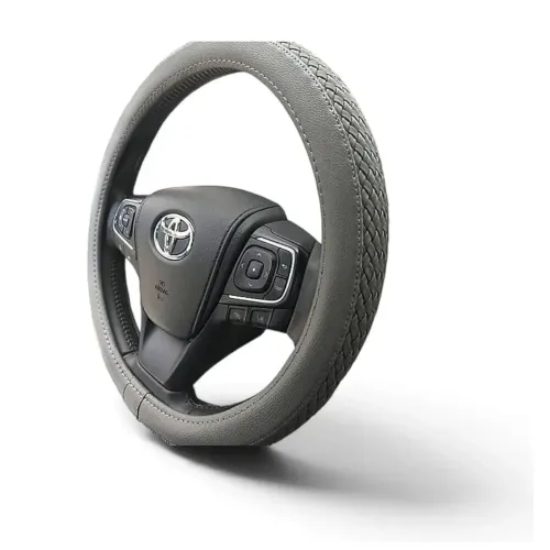 Husă volan auto - Gri - Carmax