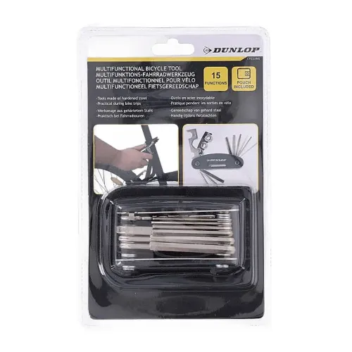Set unelte multi tool 15piese in husa Dunlop