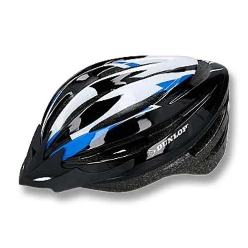 Casca bicicleta marime L 56-61cm unisex alb-negru Dunlop