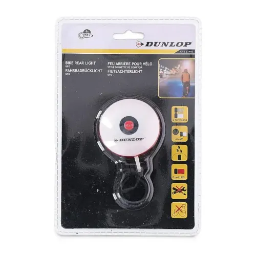Lampa bicicleta spate LED 3 functii Dunlop