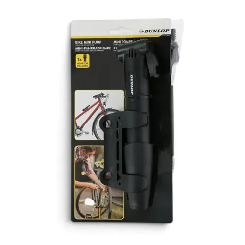 Pompa Bicicleta Mini Prindere Dunlop pe Cadru