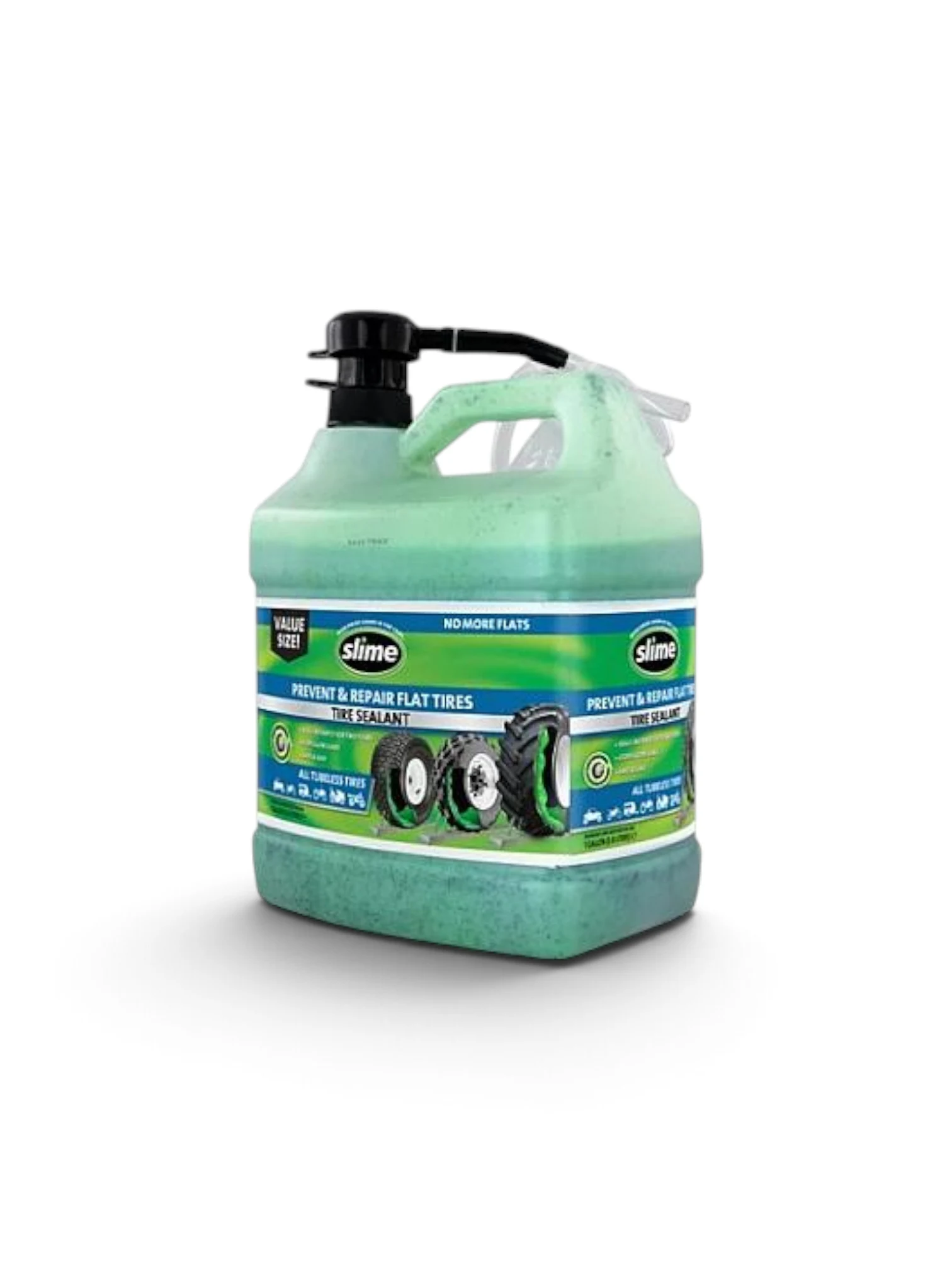 Soluție Anti-Pană pentru anvelope fără cameră cu pompa 3.8L - Slime