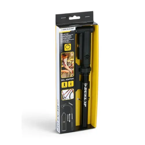 Pompa Bicicleta Mini Dunlop cu Manometru
