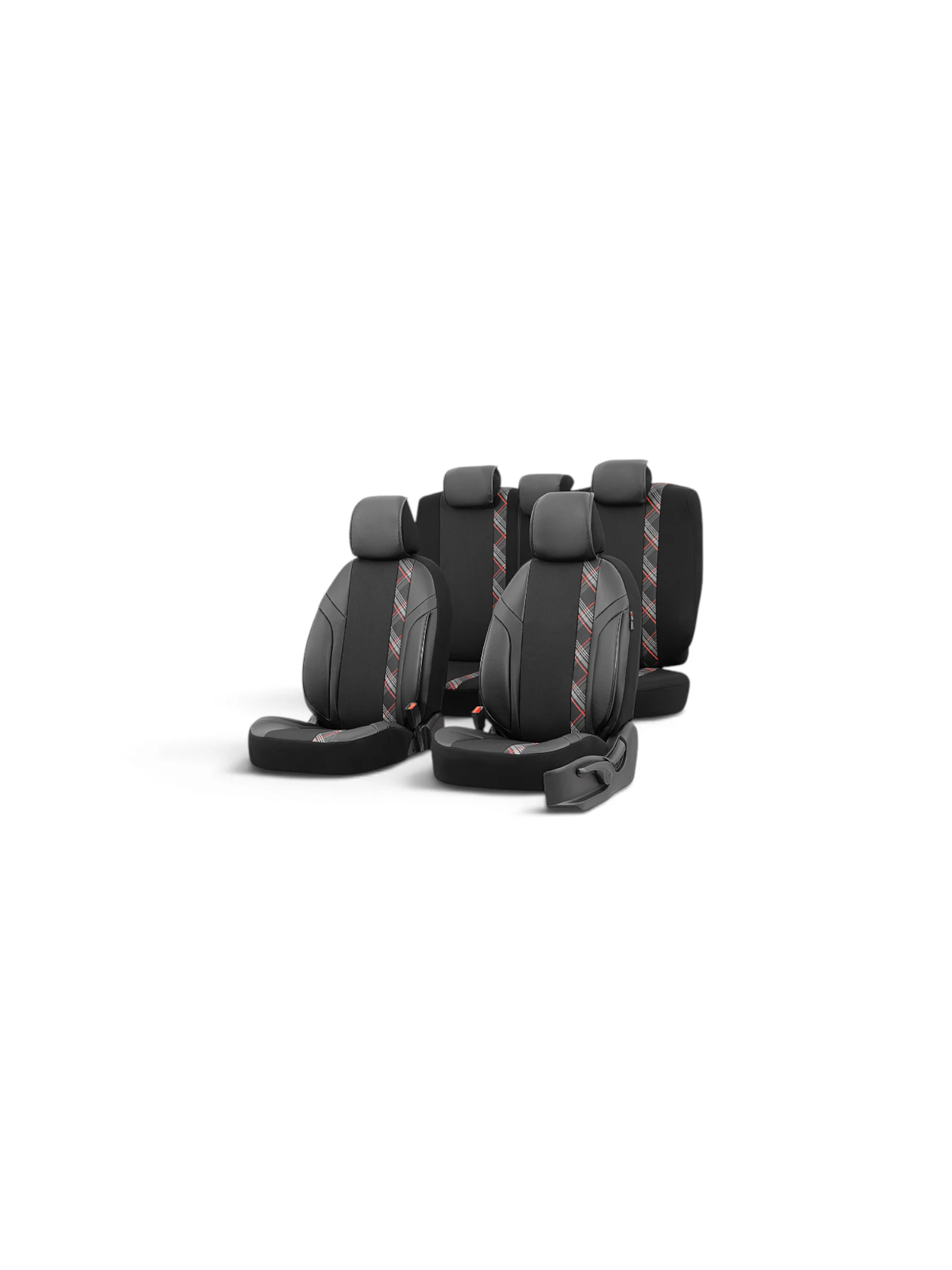OTOM HUSE SCAUN HORIZON NEGRU/ROSU