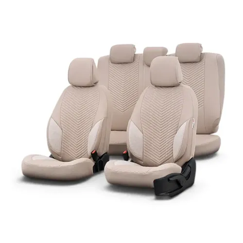 Huse Scaun Advanced Leather Otom Bej