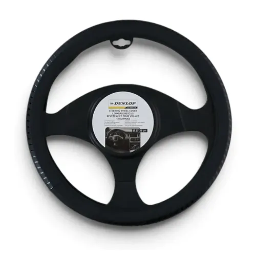 Husa Volan Auto Negru 38cm Dunlop