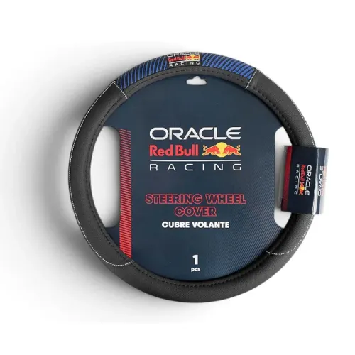 Husă Volan Red Bull Racing Negru/Alb 06