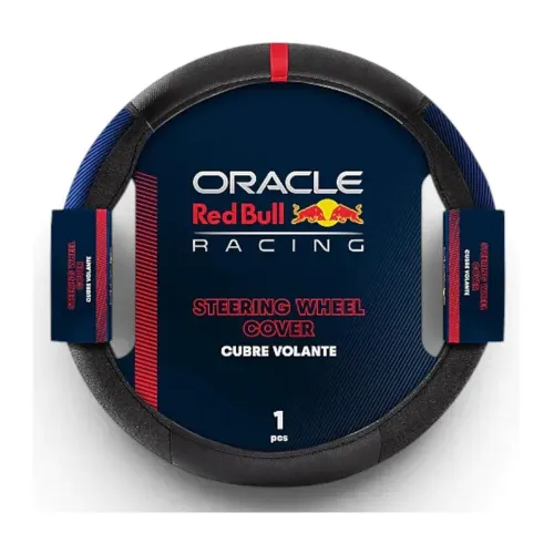 Husă Volan Red Bull Racing Negru/Roșu 02