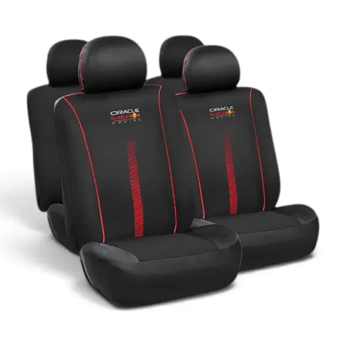 Set Husa Scaun Red Bull 10 Piese Negru/Rosu 012