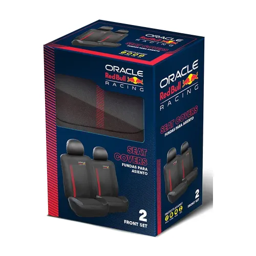 Set Husa Scaun Red Bull 10 Piese Negru/Rosu 021