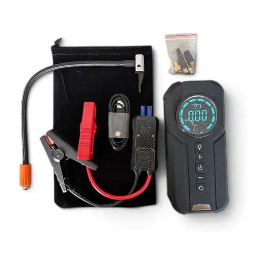 Starter Auto Portabil Carmax cu Compresor 6000mAh