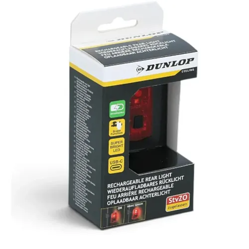 Lampa Spate Dunlop cu LED-Rosu cu Sensor de Frana