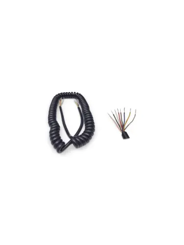 Cablu electric spiralat 8 fire, 2m, PS8/7x0.75+1.0/2m