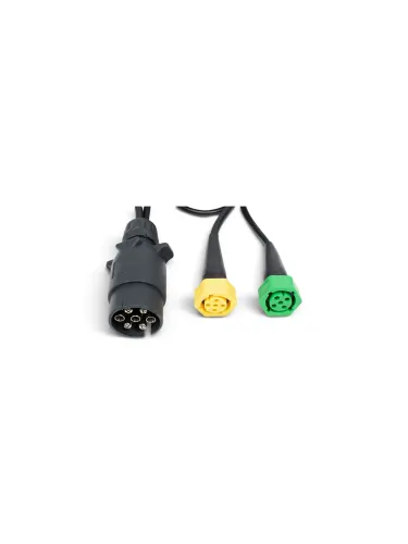 Instalatie electrica cablaj remorca 12V, cu fisa 7 pini si 2 mufe baioneta 5 pini si cablaj lampi gabarit, 2x 7m cu 2x 5.5m, IIIA-070-055 Fristom