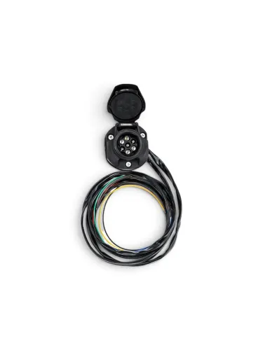 Kit Priză Cârlig Remorcare 7 Pini 12V cu 2 Cabluri 2m 247 Lighting