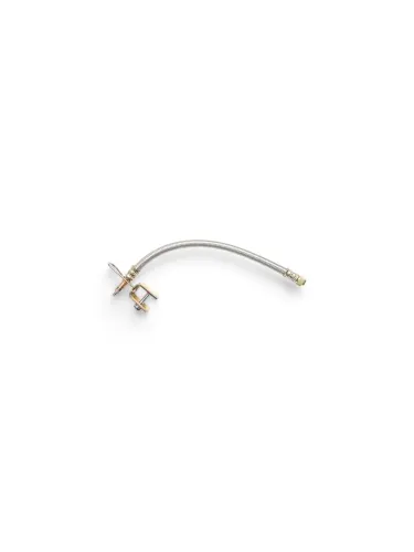 Prelungitor valva din impletitura metalica cu clips cu surub 28cm AC12