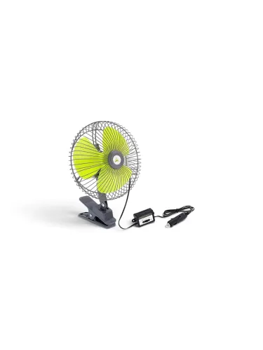 Ventilator 24V, fi20cm, metalic, prindere clips, 8" 86338 Carmotion