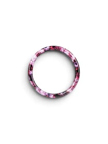 Husa volan, 37-39cm, model floral violet, SWC-47-M, 02988 Amio