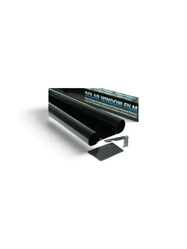 Folie geam neagru inchis, DB Dark Black 15%, 0.5x6m WSF HL