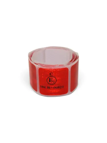 Banda reflectorizanta prelata, 1m x 5cm, rosie, omologata, 01546