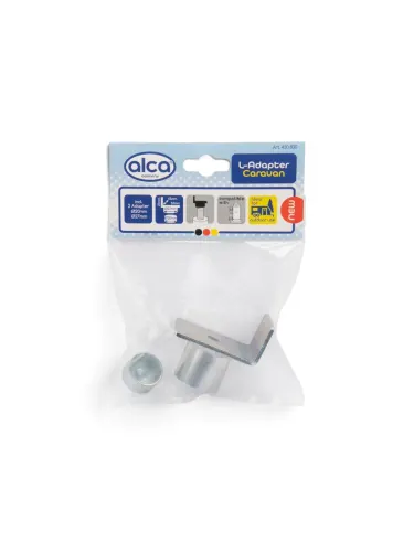 Adaptor tip L, pentru cric hidraulic, cu adaptor fi20 si fi27, 25x53x45mm Alca